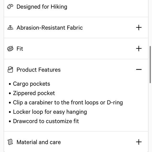 Lululemon Multi-pocket Cargo Highrise Hiking Skirt/Skort - Picture 9 of 9